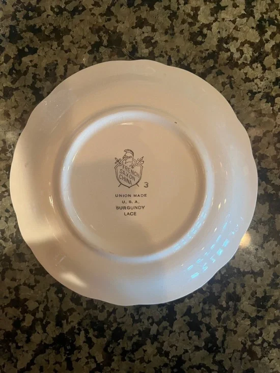 Tea Cup and Saucer (4) with creamer and sugar Set Union Made brand - Picture 3 of 3